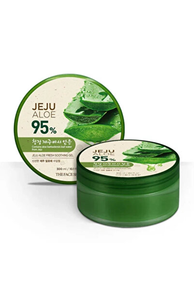 The Face Shop Jeju Aloe Vera Fresh Soothing Gel Jar 300ml