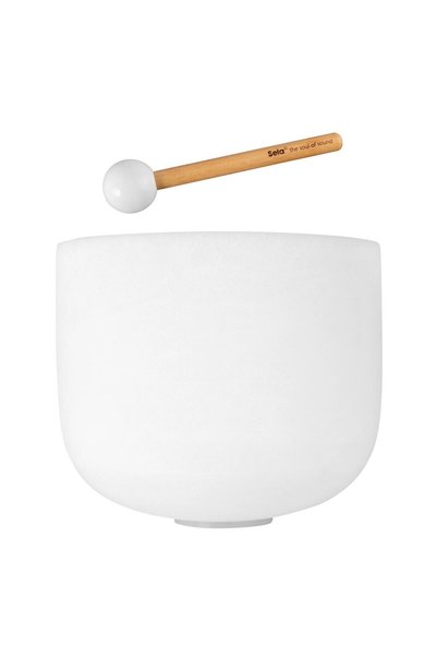 SELA ~33cm Buzlu Kristal Tibet Kasesi 440Hz Re (SECF13D)