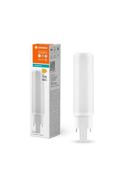 Generic LED PLC 6W (13W eqv.) 4 Pin G24q-1 Cool White Dulux HF and AC Mains