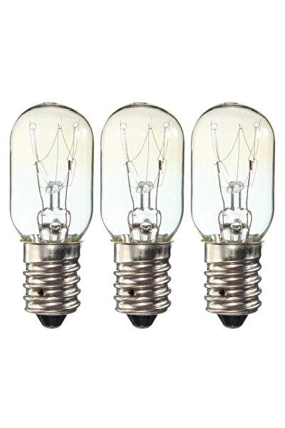 Generic Lurrose 3 Pcs 15W E14 220-230v Edison Bulb Refrigerator Fridge Light ...