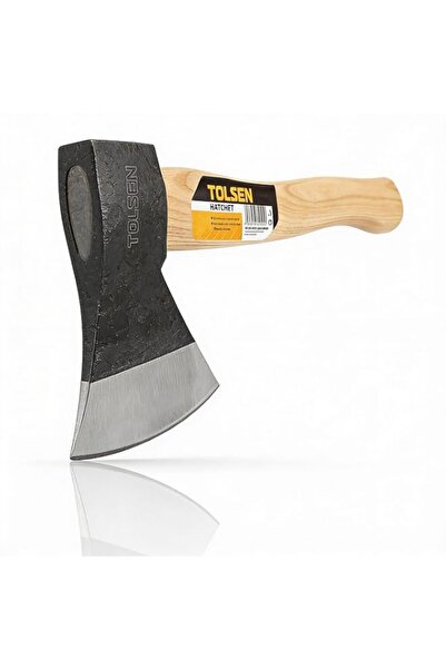 Generic Tolsen Hatchet with wooden handle 600-1250 g head weight 600 g Head W...