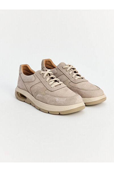 LC Waikiki Lcw Steps Beige Nubuck Men's Sports Shoes