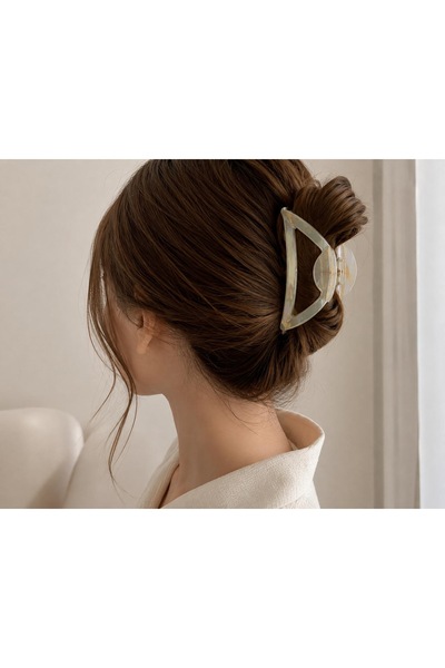 EBMER Ecru Color Bone Clasp Buckle