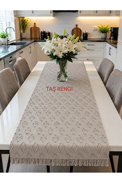 Genel Markalar Taş rengi runner 45×135