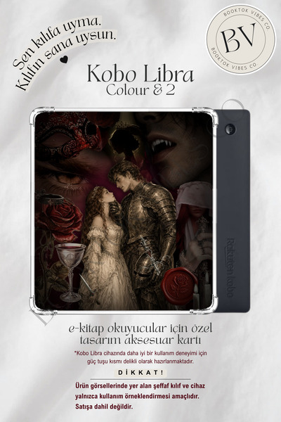 BookTok Vibes Co. From Blood and Ash Temalı Romantasy Kolaj Insert - Kindle v...