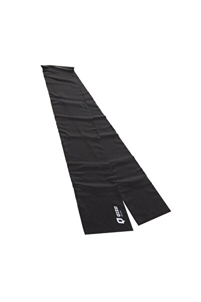 OEM Banda elastica pentru fitness Qizo, negru, 150 x 15 cm