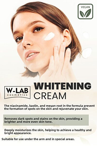 W-Lab Cosmetics Whitening and Blemish Cream 100 Ml.