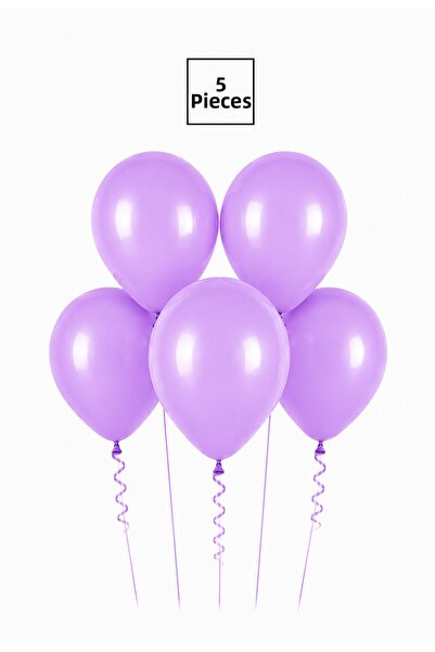 Balonsan Lilac Balloons 5 Pieces