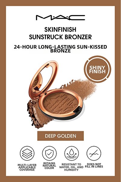 M.A.C Skinfinish Sunstruck Bronzer - Radiant Deep Golden