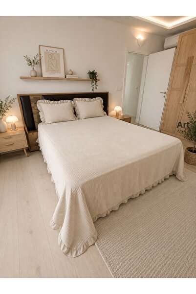 DOĞA EV TEKSTİLİ Doğanın Tüm Renkleri Alaçatı Bohemian Bedspread Set Double 2...