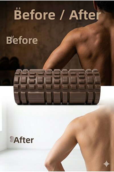 SUNYOGA Foam Roller Massage Roller Medium Hard – Post-Workout Muscle Relaxant...