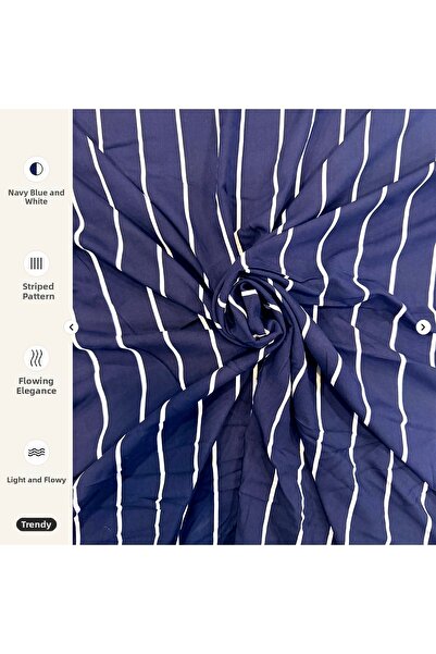 Roxxlen Patterned 100% Cotton Fabric Width 150 cm