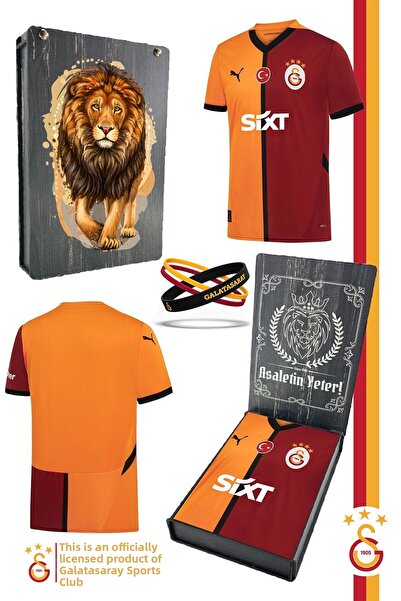 Galatasaray طقم سوار رياضي أصلي مرخص مكون من 24/25 قطعة مع هدية مطبوع عليها ص...