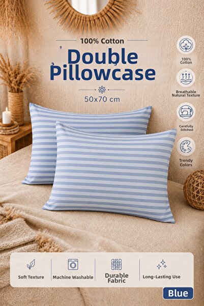 vanillasoft Vanilla Soft 2 Pillowcases - with Covers