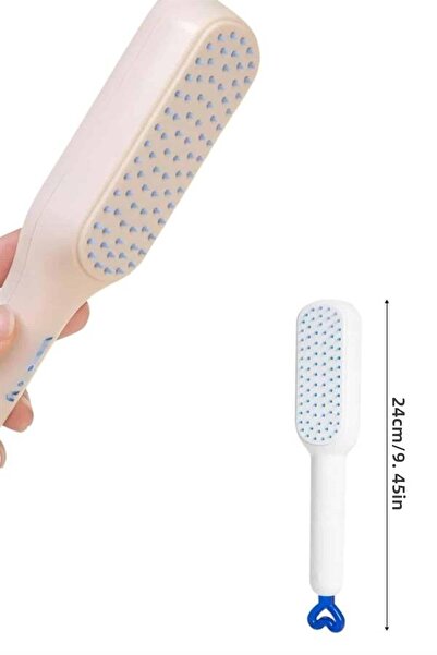 Generic Brand Self-Cleaning Automatic Hair Comb with Keys for Detangling and ...
