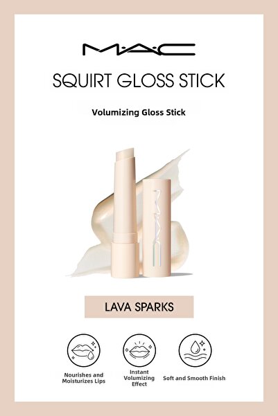 M.A.C M·A·C Squirt Gloss Stick Plumping Effect Stick Gloss - Lava Sparks