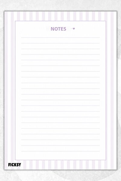 Ficksy A4 Notepad Unlined Notebook - 50 Sheets - Memopad - Notepad - Notepad ...
