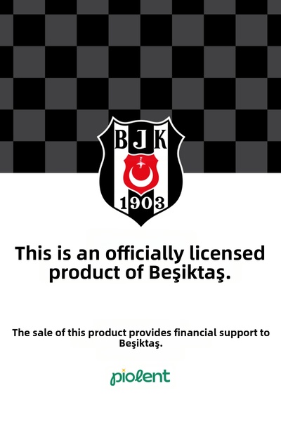 Beşiktaş Handwritten Silicone Keychain