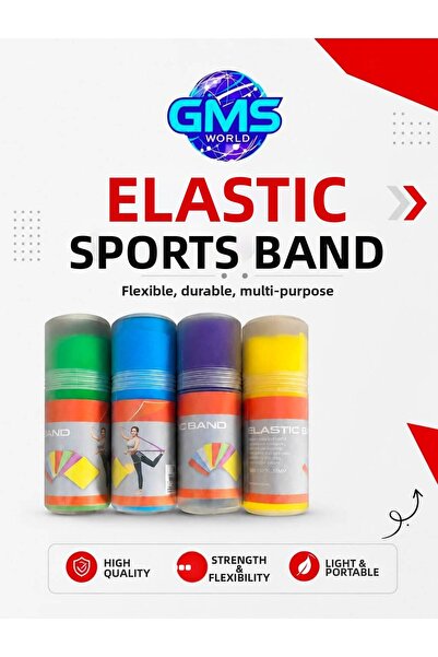 GMS WORLD Elastic Sports Band /Flexible/Durable/Multipurpose