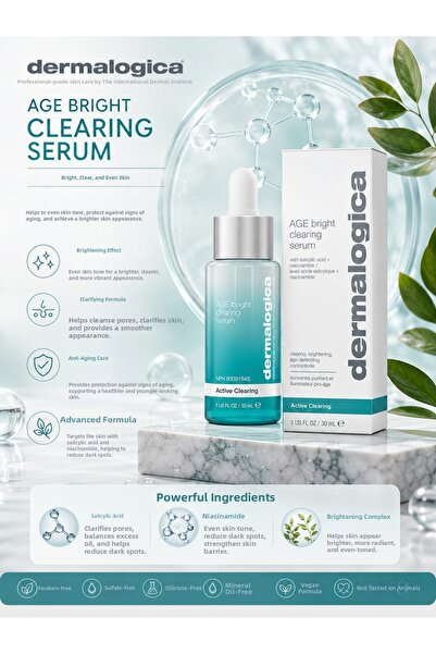 Dermalogica Age Bright Clearing Anti-Blemish Skin Tone Equalizing Brightening...