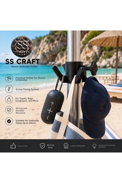 SS Craft حامل المنتجات لمظلة الشاطئ