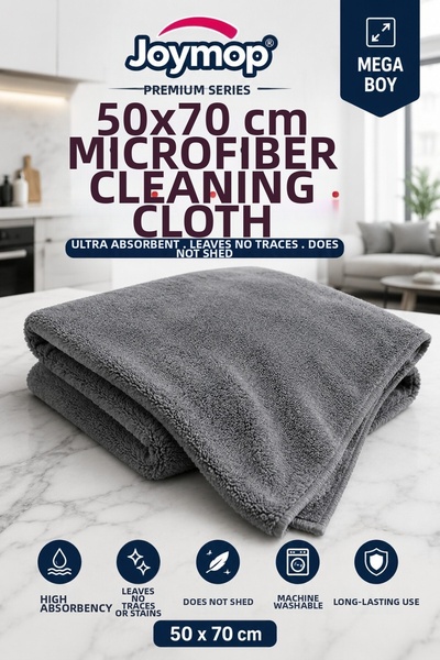 JOYMOP 50X70 cm Mega Size Microfiber Cleaning Cloth – Ultra Absorbent, Leaves...
