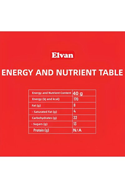 Elvan Today Donut Cake with Banana 35 Gr. 24 Pieces (1 Box)