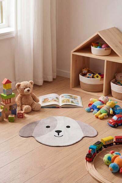 TRENDYOLMİLLA HOME Dog Figured Doormat 70X100Cm Tphss26Çl00004