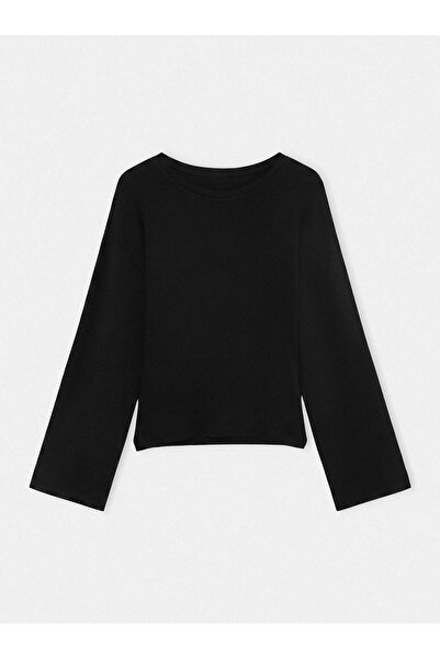 Trendyol Collection Black Knitted T-Shirt Twoaw27Ts00015