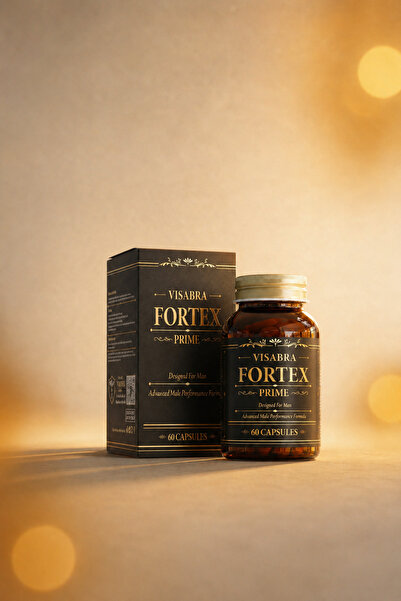 VİSABRA Fortex Prime Erkeklere Özel Bitkisel Takviye Edici Gıda 60 Kapsül