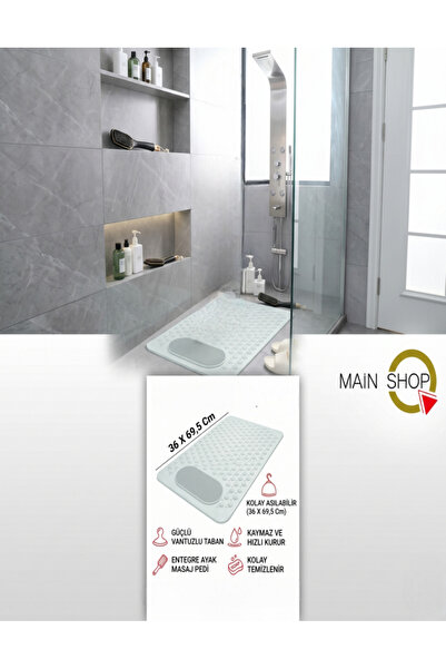MAİN SHOP 1 τεμάχιο βεντούζα μπάνιου και ντους Αντιολισθητική καμπίνα ντους Μ...