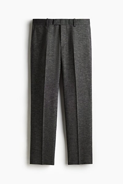 H&M Keten Karışımlı Şık Pantolon Regular Fit