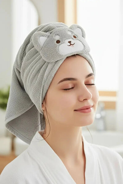 Miniso Lisanslı Sevimli Hayvanlar Serisi Shiba Inu Emici Saç Havlusu – Hızlı ...