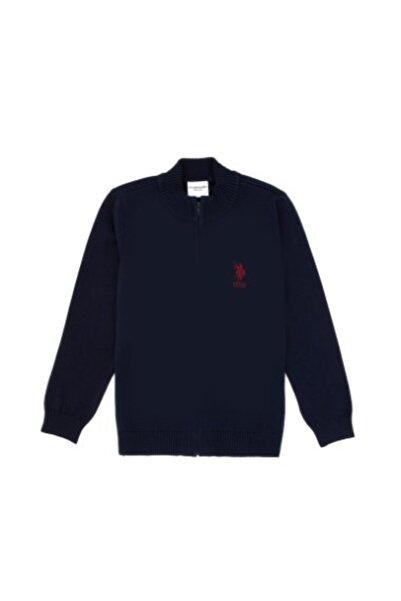 U.S. Polo Assn. Boy's g083sz0th-000-2255674 knitwear cardigan