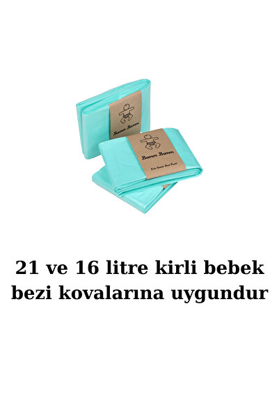 BAMM BAMM İle Uyumlu 2250 Adet Bebek Bezi Kapasiteli Çöp Poşeti ve Taşıma Kapsülü