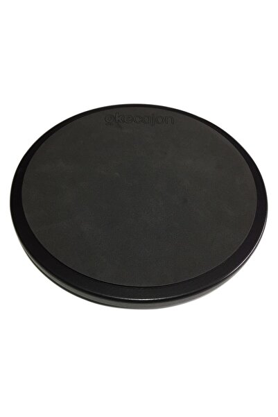 okecajon 12 İnç Çift Yüzeyli Practice Pad PRTS-12Y Davul Çalışma Pedi Drum Pad Çift Yüzeyli Bateri Practice Pad Sessiz