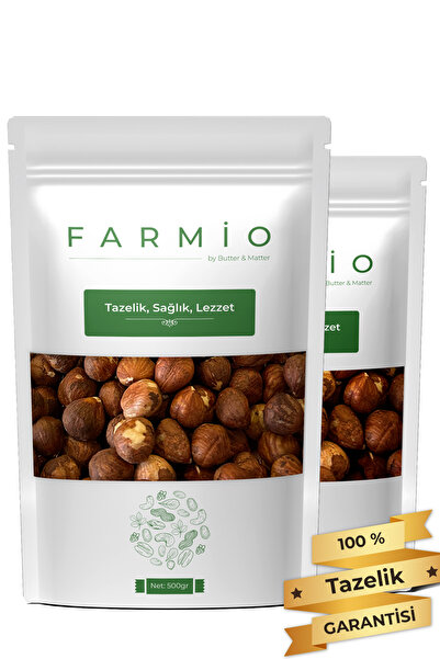 NUTBITE Çiğ Fındık İçi 1kg - Taptaze Yeni Mahsül - Sağlıklı Doğal Atıştırmalık