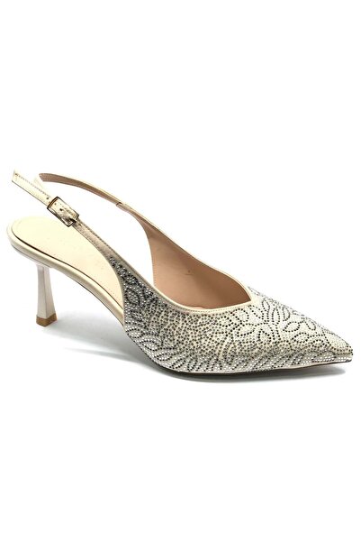 Kids Club Shoes Pantofi de damă cu toc stiletto cu detaliu din piatră Feles, ...
