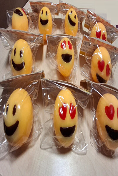HOŞGARDENS Emoji Gülen Yüzler Figürlü Sukuşi Stres Oyuncağı Squishy Moj moj 1...