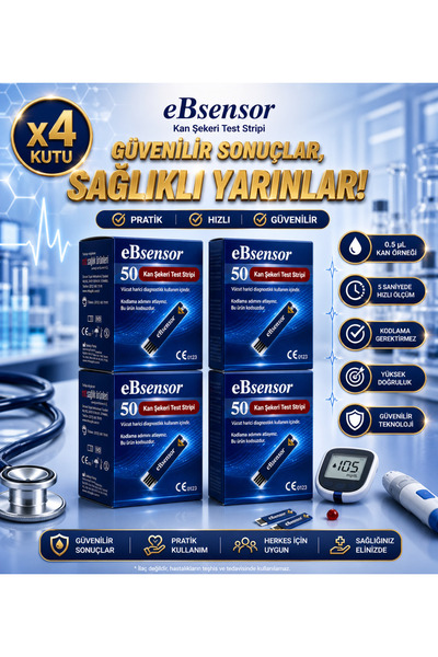 Ebsensor Eb Sensor 4 Kutu Strıp