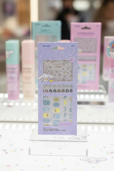 SANRIO Cinnamoroll Lisanslı Tırnak Süsü Ve Çıkartma Seti – Pratik Nail Art St...