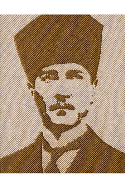 VARDAR Atatürk Portresi – Şık ve Anlamlı Duvar Dekoru - Tablo