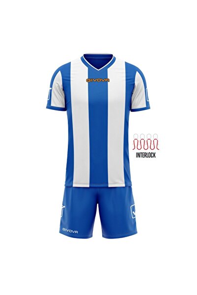 Givova Kit Catalano MC GIVOVA, albastru cu alb, XL - KITC26