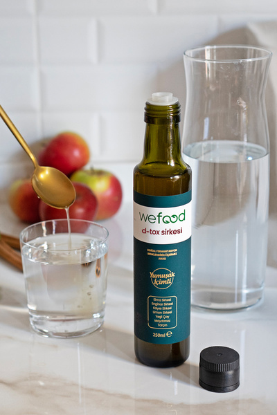 Wefood Detoks Sirkesi 250 ml (Doğal Fermantasyon)