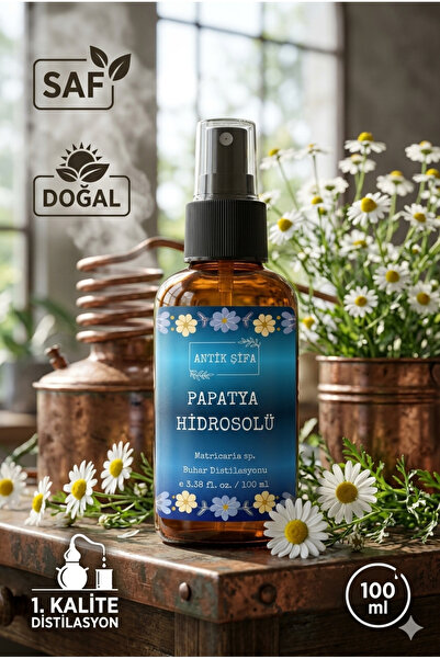 Antik Şifa Papatya Hidrosolü (100 ML)- %100 Seyreltilmemiş, Doğal Papatya Suyu