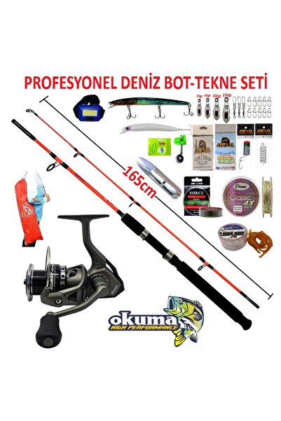 Oslo Okuma Acuador ACU-8000A 165cm 100-250gr Kendo Holiday Boat Profesyonel D...