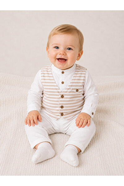 andywawa White Baby Set White