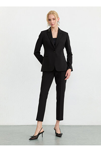 Selen Siyah Kadın Pantolon 26YSL5560