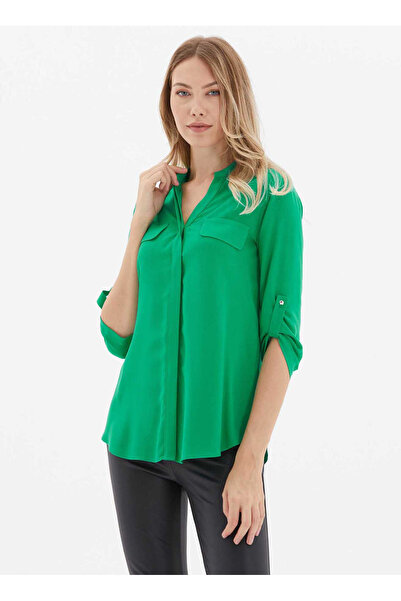 Selen Yeşil Kadın Bluz 26YSL8433