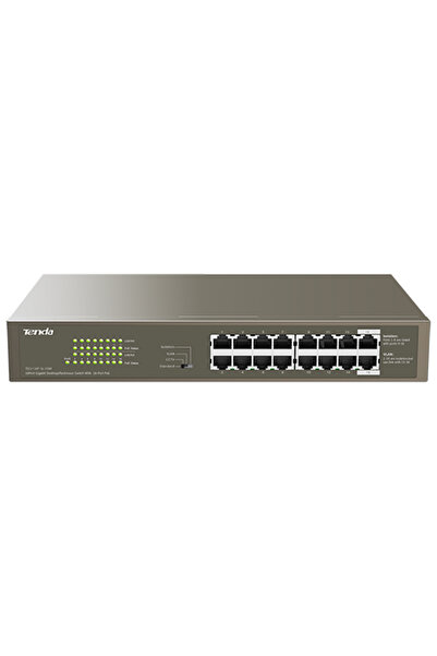 Tenda Switch cu 16 porturi Gigabit PoE - TND-TEG1116P-16-150W